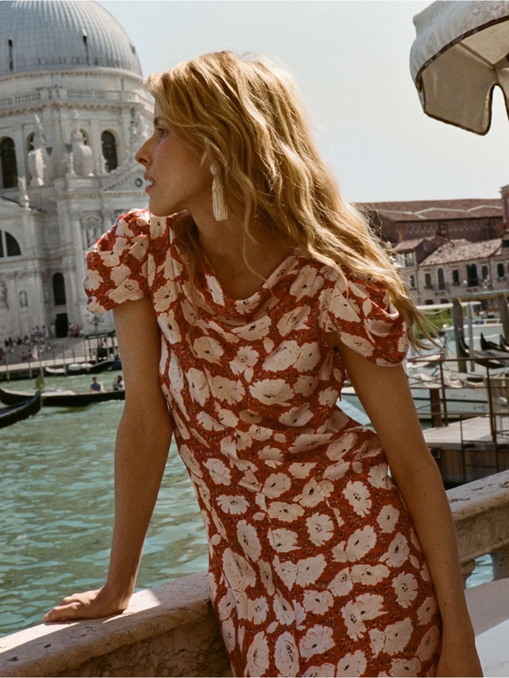 Doen Alna Dress in Rouge Fleurs D’anemine - Picture 1 of 13
